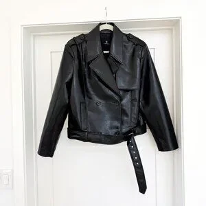 Anine Bing | Jackets & Coats | Anine Bing Black Leather